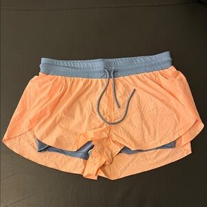 FP Movement by Free People Shorts Coral and Gray Athletic